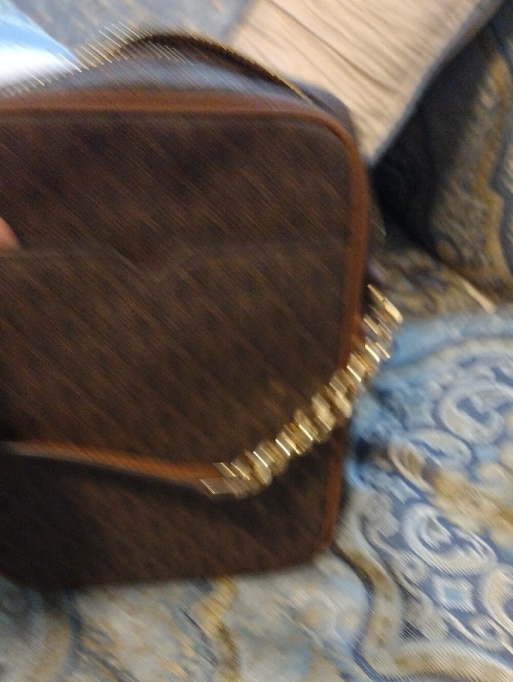 Michael Kors Brown Logo-Print Crossbody Belt Bag - Picture 5 of 5